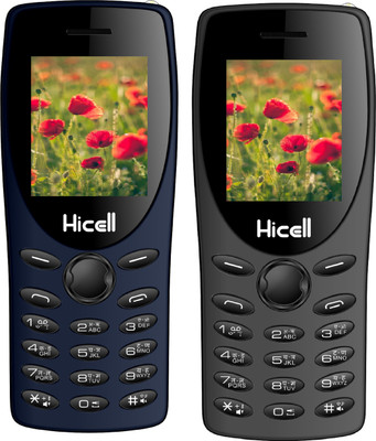 

Hicell C1 Tiger Combo of Two Mobiles(Blue & Grey)
