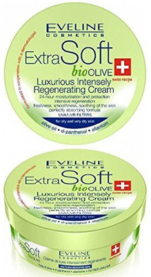 

Eveline Cosmetics Extra Soft Bio Olive Luxurious Intensely Regenerating Cream(200 ml)