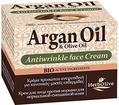 

Herbolive Anti Wrinkle Argan Face Cream For Normal To Combination Skin(50 ml)