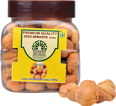 

Gandhi Dry Fruits Premium Quality Apricots ( Jardalu) Apricots(500 g, Box)