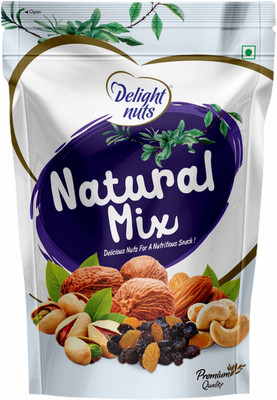 

Delight Nuts Natural Mix 200g Assorted Nuts(200 g, Pouch)