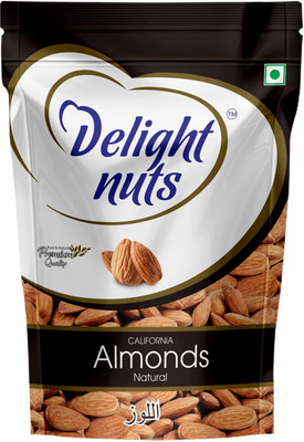 

Delight Nuts California Almonds Natural 200g Almonds(200 g, Pouch)