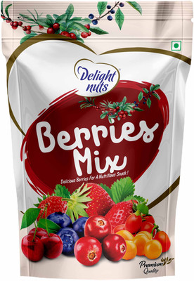 

Delight Nuts Berries Mix 200g Assorted Fruit(200 g, Pouch)