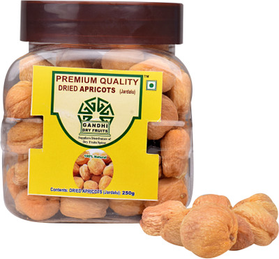 

gandhi dry fruits Premium Quality Apricots (Jardalu) Apricots(250 g, Box)