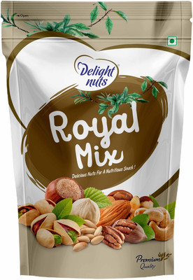Delight Nuts Royal Mix 200g Assorted Nuts(200 g, Pouch)