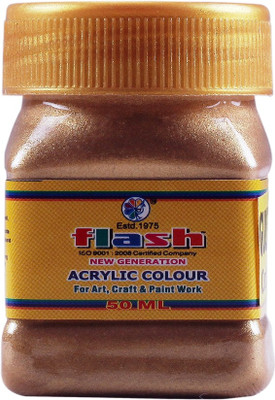 

Flash Acrylic Bronze Colour ( Code 102 ) 50 ML(Set of 1, Bronze)