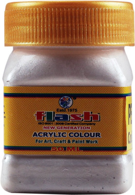 

Flash Acrylic Pearl Colour ( Code 110 ) 50 ML(Set of 1, Peral)