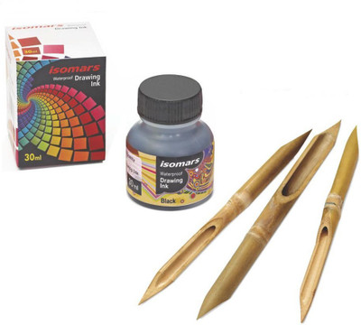 

Isomars Bamboo Pen Combo Calligraphy(Pack of 3)