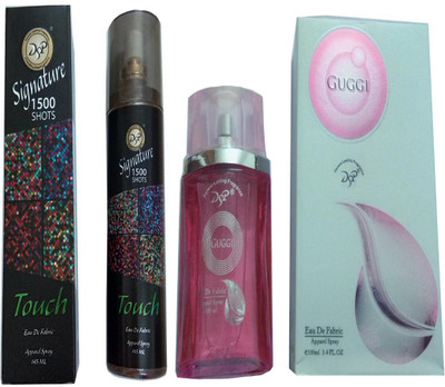 

dsp GUGGI PINK PERFUME 100 ML + SIGNATURE TOUCH 1500 SHOTS PERFUME 145 ML Eau de Parfum - 145 ml(For Men & Women)