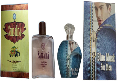 

dsp BLUE MUSK PERFUME 100 ML +SANDALINA PERFUME 100 ML Eau de Parfum - 100 ml(For Men & Women)