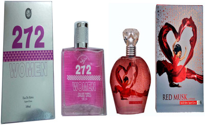 

dsp RED MUSK PERFUME 100 ML +272 WOMEN PERFUME 100 ML Eau de Parfum - 100 ml(For Men & Women)