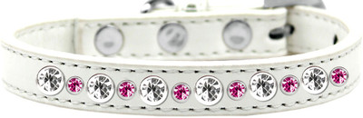 

Mirage Pet Products Dog Everyday Collar(, White