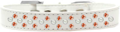 

Mirage Pet Products Dog Everyday Collar(, White