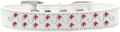 

Mirage Pet Products Dog Everyday Collar(, White