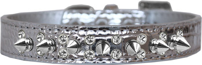 

Mirage Pet Products Dog Everyday Collar(, Silver