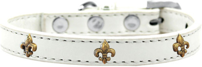

Mirage Pet Products Dog Everyday Collar(, White