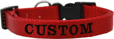 

Mirage Pet Products Dog Everyday Collar(, Red