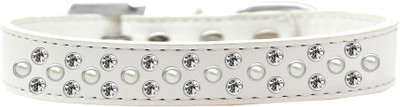 

Mirage Pet Products Dog Everyday Collar(, White