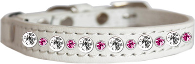 

Mirage Pet Products Dog Everyday Collar(, White
