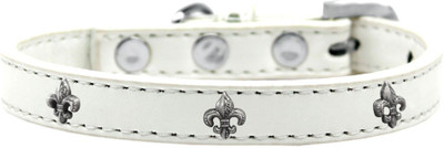 

Mirage Pet Products Dog Everyday Collar(, White