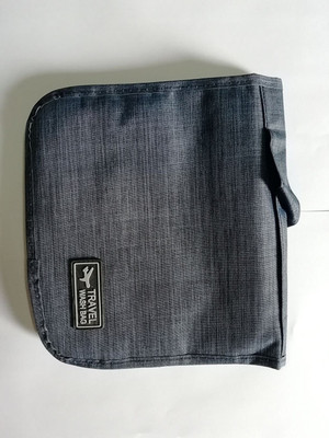 Expeditious Storage Bag, Clearance Sale Travel Cosmetic Makeup Toiletry Case Bag Wash Organizer Storage Pouch Handbag- BLACK Cosmetic Bag(Grey)