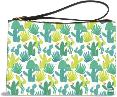 

Nutcaseshop Cactus Art Pouch(Multicolor)
