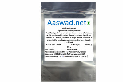 AASWAD Moringa Powder Plant-Based Protein(100 g, Moringa)