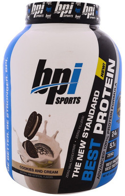 

BPI Sports Best Protein (Cookies & Cream) Whey Protein(2.28 kg, Cookies & Cream)