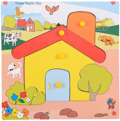 SKILLOFUN Theme Puzzle Standard Hut(5 Pieces)
