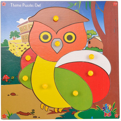 

Skillofun Theme Puzzle Standard Owl(8 Pieces)