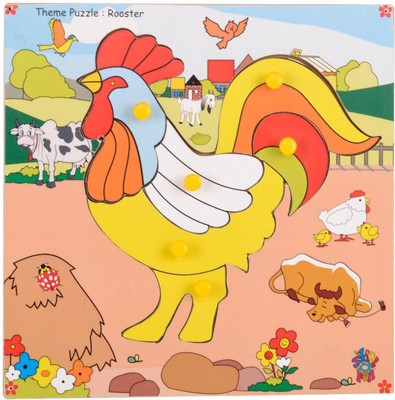 

Skillofun Theme Puzzle Standard Rooster(1 Pieces)