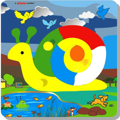 Skillofun Theme Puzzle Standard Snail(1 Pieces)