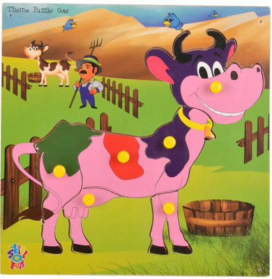 

Skillofun Theme Puzzle Standard Cow(1 Pieces)
