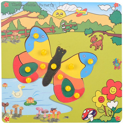 SKILLOFUN Theme Puzzle Standard Butterfly(1 Pieces)