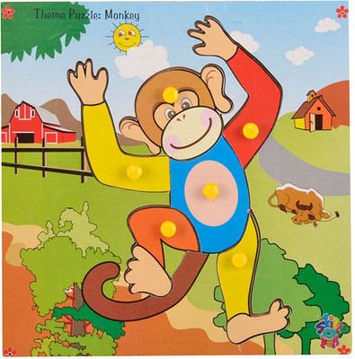

Skillofun Theme Puzzle Standard Monkey(1 Pieces)