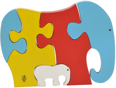 SKILLOFUN Take Apart Puzzle Elephant(1 Pieces)