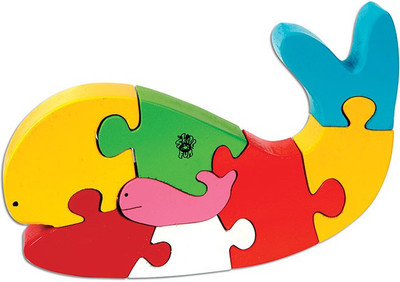 SKILLOFUN Take Apart Puzzle Whale(1 Pieces)