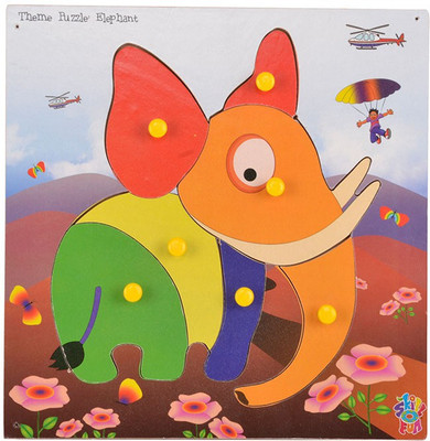 

Skillofun Theme Puzzle Standard Elephant(1 Pieces)