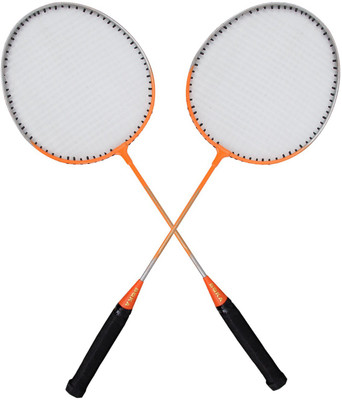 

Niro N-222 Beginner Badminton Multicolor Strung Badminton Racquet(G4 - 3.25 Inches, 400 g)