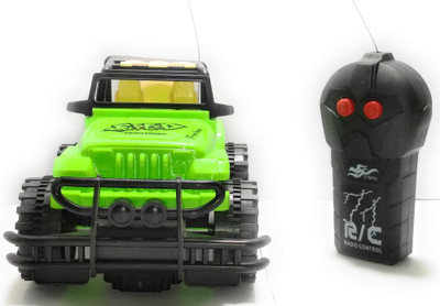 

ClueSteps 1:24 Scale Multi-Functional Realistic Remote Controlled JEEP Truck (NO BATTERIES INCLUDED)(Mutlicolor)