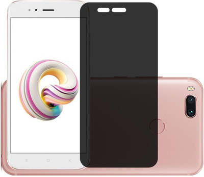 Case Creation Edge To Edge Tempered Glass for Mi A1(Pack of 1)