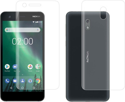 CASE CREATION Front and Back Screen Guard for Nokia3 Android phone 2017(Pack of 2)