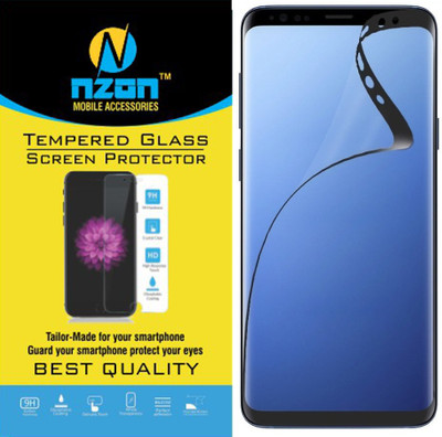 

nzon Screen Guard for Samsung Galaxy S9 Plus, Black