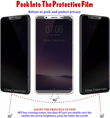 Case Creation Screen Guard for VIVO V7+ 5.5 inch(Pack of 1)
