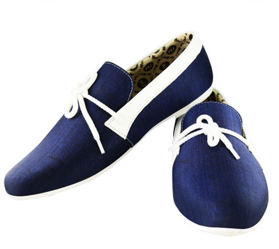 

Tapps Men's Trendy and Light weight Loafer Shoes Casuals For Men(Blue
