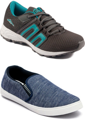 

Asian Men Casual & Running Shoes Combo Pack of 2 Casuals For Men(Multicolor
