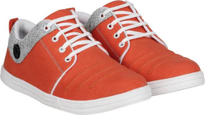 

LAYASA Casual Partywear Ultra Lightweight Breathable Casual College Use Sneakers Shoes For Men's And Boys shoes For Men Sneakers For Men(Orange, Grey, Orange/white
