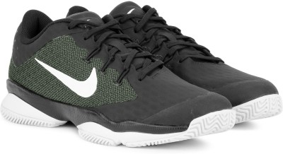 Nike NIKE AIR ZOOM ULTRA Tennis Shoes For Men(Black, White) 1