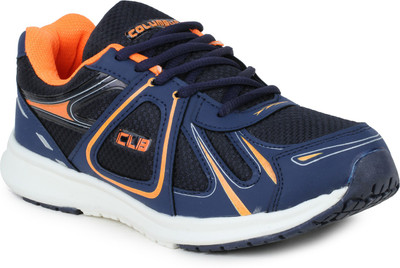 

Columbus LD-0023-Navy Orange Running Shoes For Men(Navy, Orange