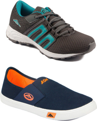 

Asian Men Casual & Running Shoes Combo Pack of 2 Casuals For Men(Multicolor